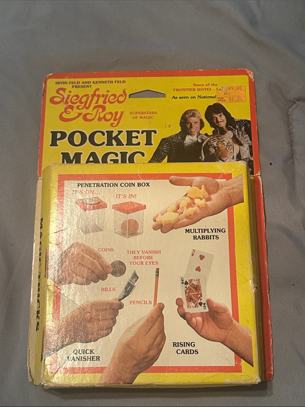 Vintage Siegfried and Roy magic kit
